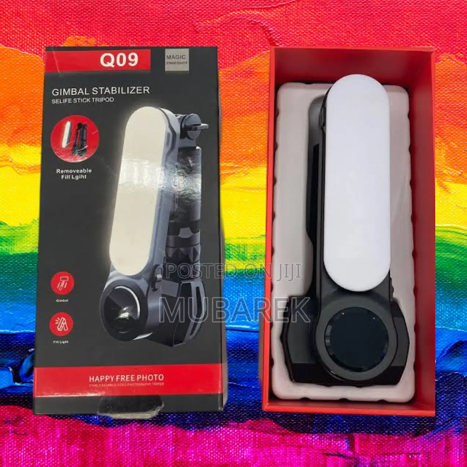 Gimbal Q09 Gentle: Adjustable Brightness Levels Available