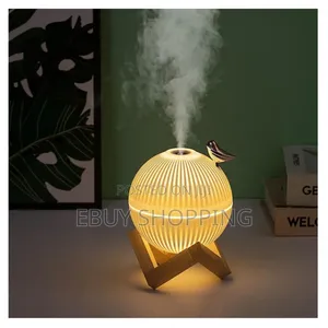 **Lark Bird Humidifier – Adjustable Mist Ambient Lighting**