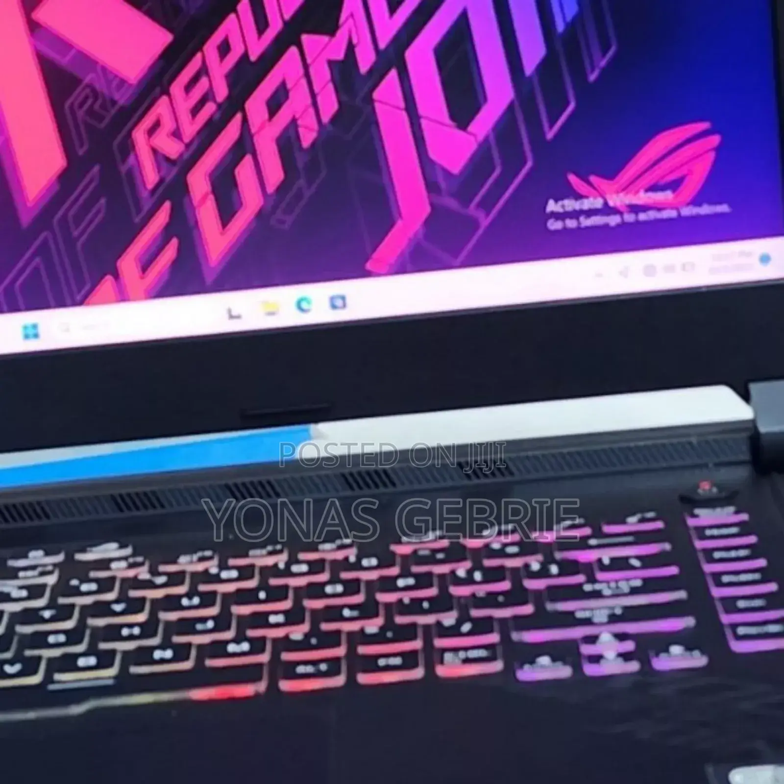 New Laptop Asus ROG Strix G15 16GB Intel Core I7 SSD 512GB