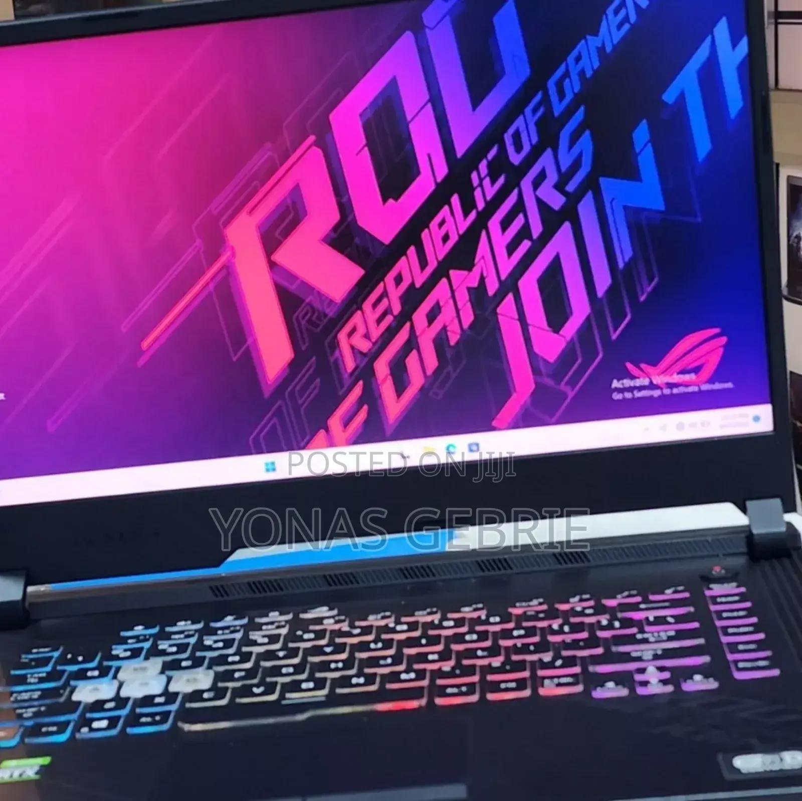 New Laptop Asus ROG Strix G15 16GB Intel Core I7 SSD 512GB