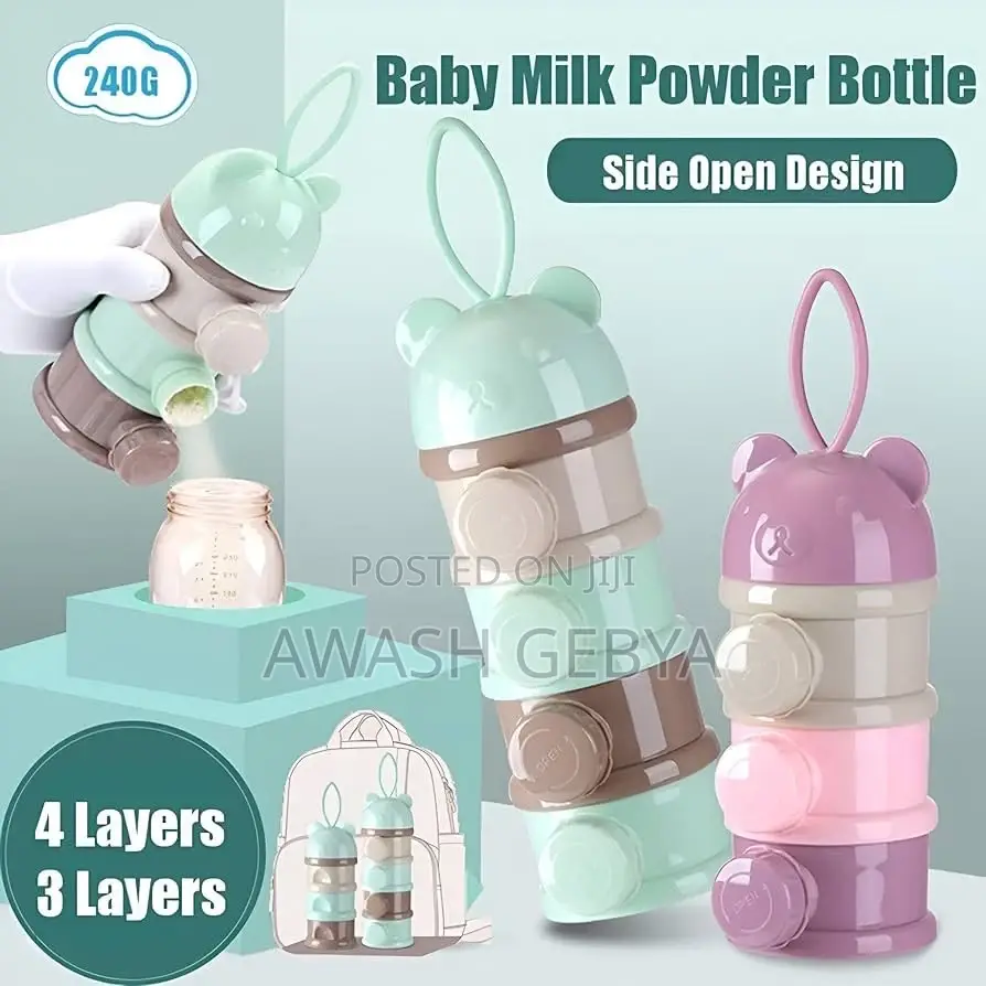 Three-Layer Baby Milk Powder Container