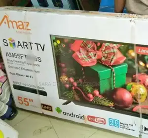AMAZ 55" Ultra HD Smart TV – Android 12.0