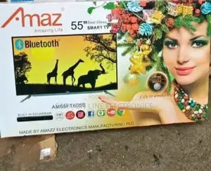 AMAZ 55" Ultra HD Smart TV – Android 12.0