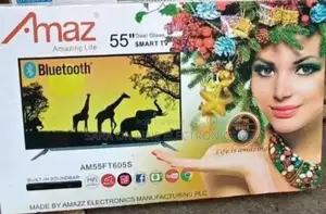 AMAZ 55" Ultra HD Smart TV – Android 12.0