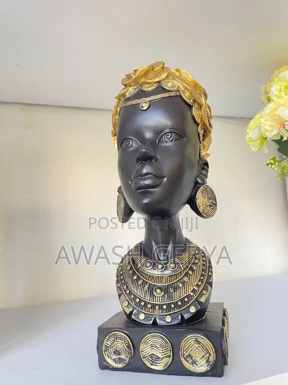 African Black Woman Home Decoration Ornament Contact