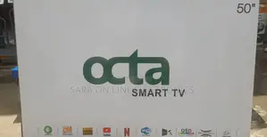 OCTA 50" Smart Android TV – UHD, Double Glass