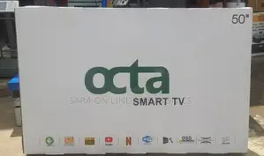 OCTA 50" Smart Android TV – UHD, Double Glass