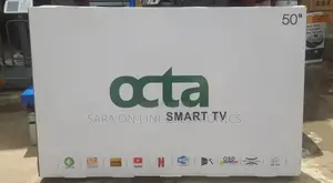 OCTA 50" Smart Android TV – UHD, Double Glass