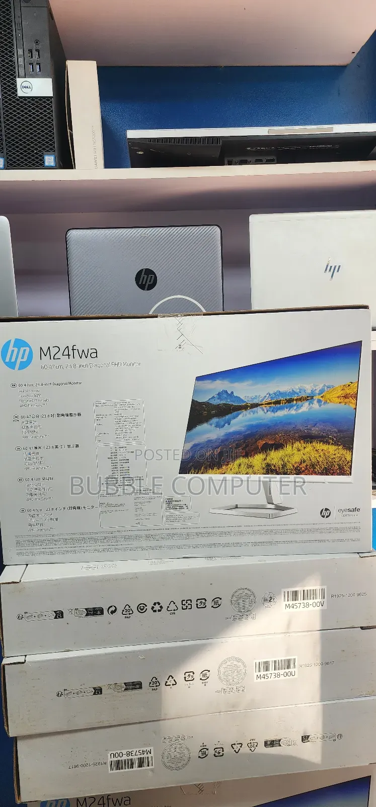 Hp Brand New 24 Inch Frameless Monitor