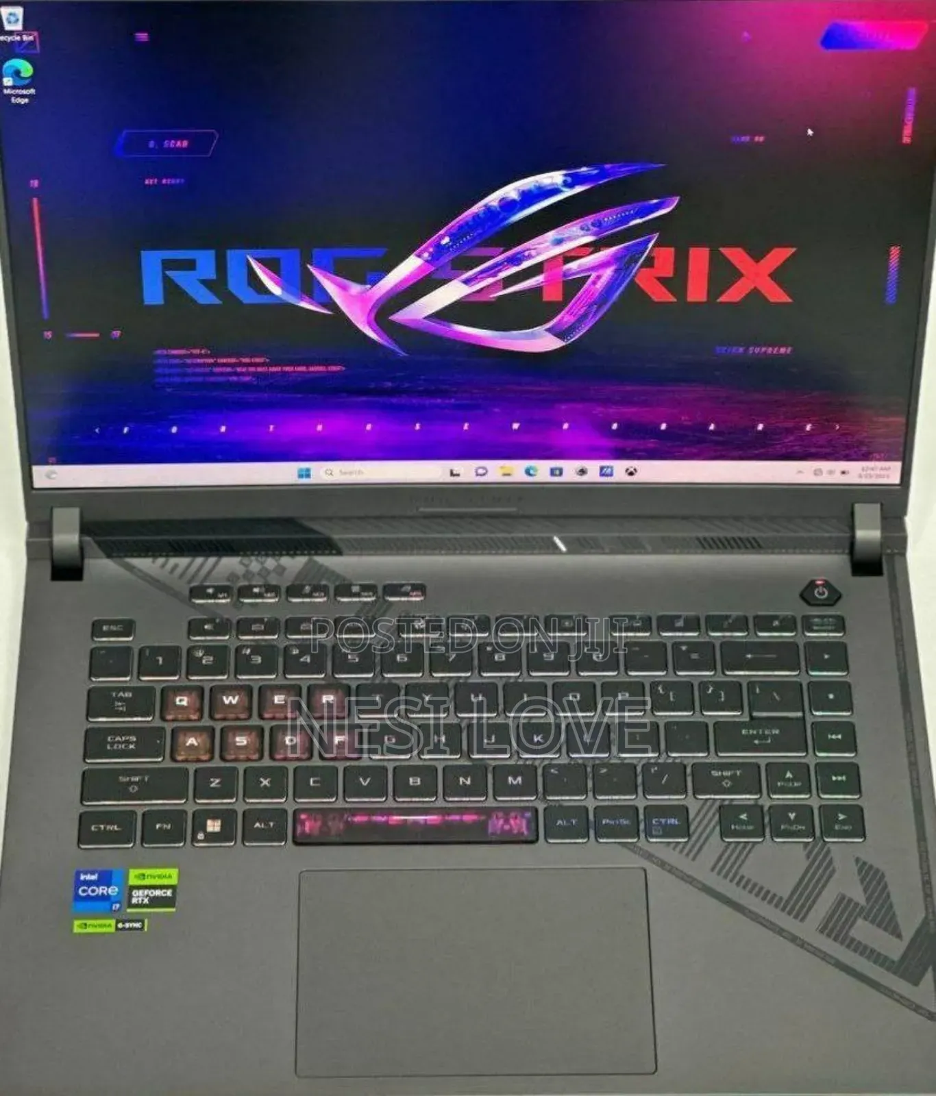 New Laptop Asus ROG GX800VH 32GB Intel Core i9 SSD 1T