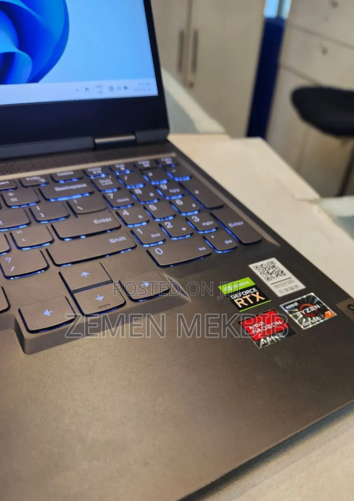 New Laptop Lenovo Legion 5 16GB AMD Ryzen 7 SSD 1T