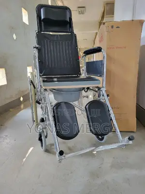Popo Wheelchair#Bariatric Steel Wheelchair,Self-Pushing Pram