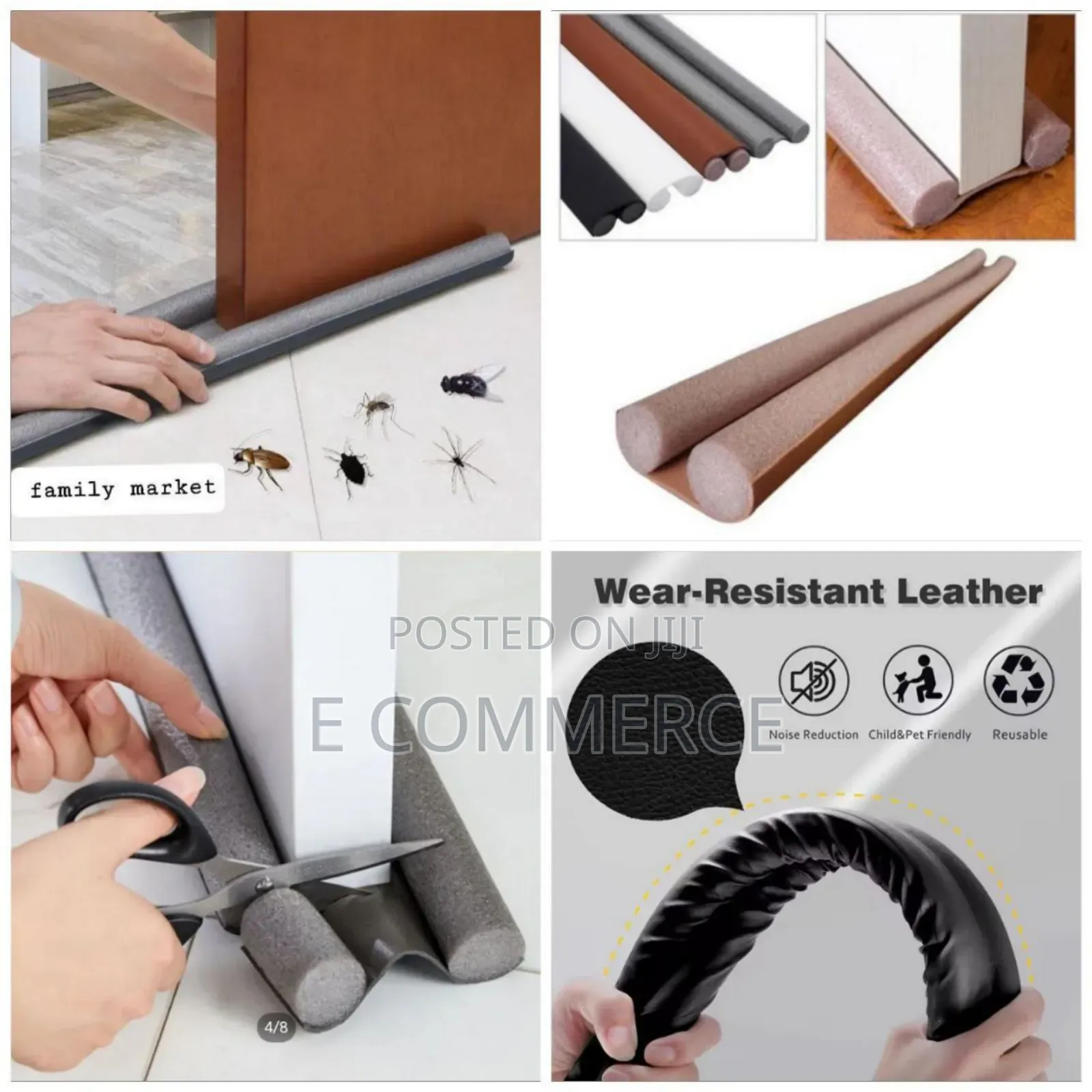 በበርዎ ስር አቧራ እና ነፍሳት እንዳይገባ የሚከላከል! 