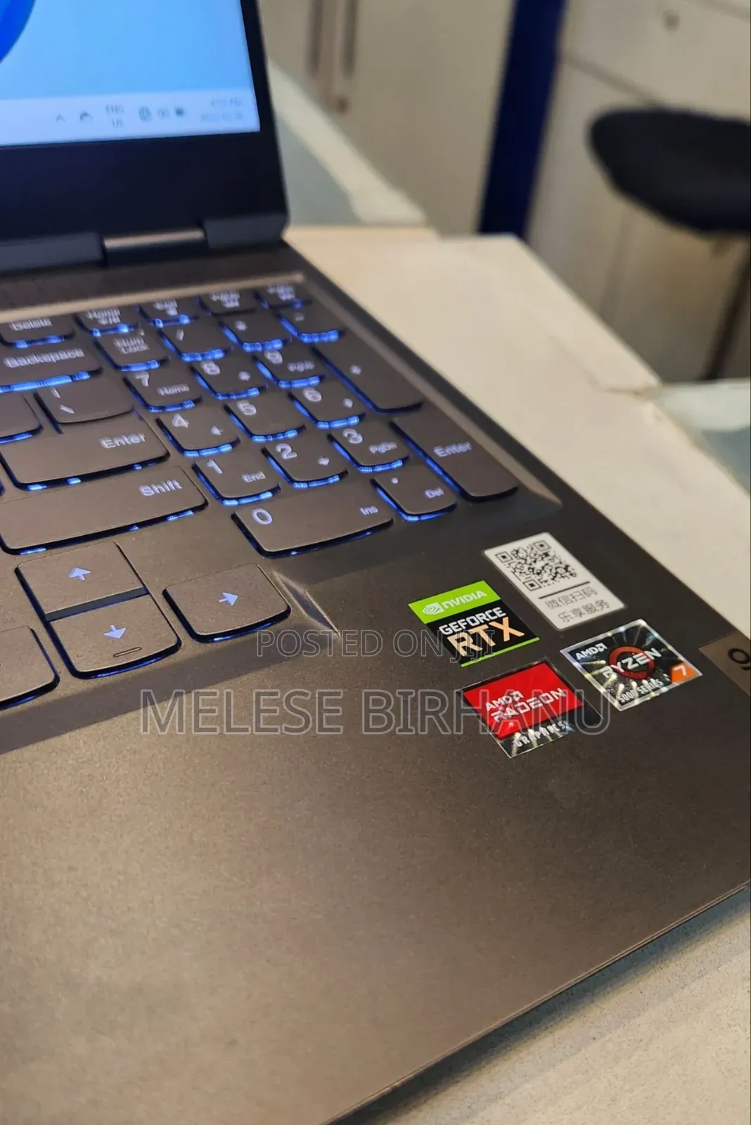 New Laptop Lenovo Legion 5 16GB AMD Ryzen 7 SSD 1T