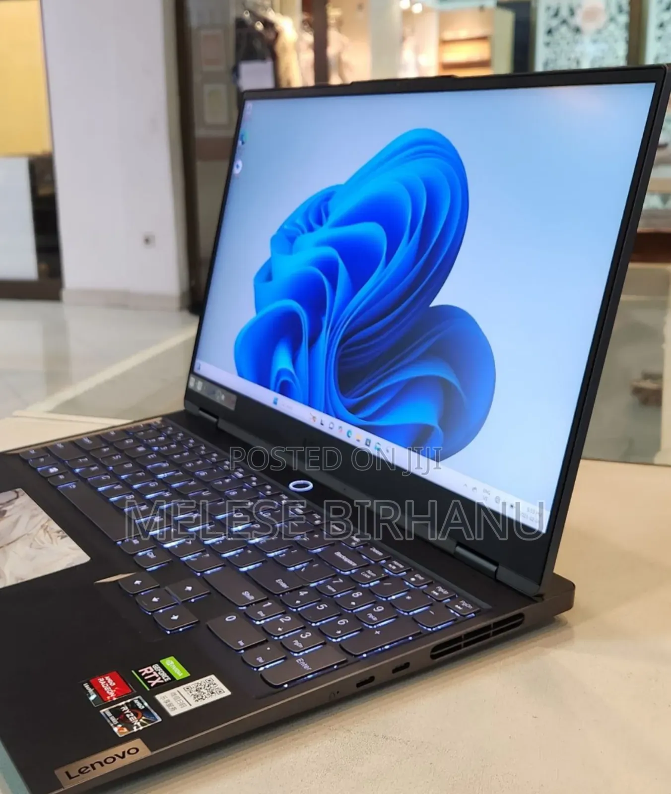 New Laptop Lenovo Legion 5 16GB AMD Ryzen 7 SSD 1T