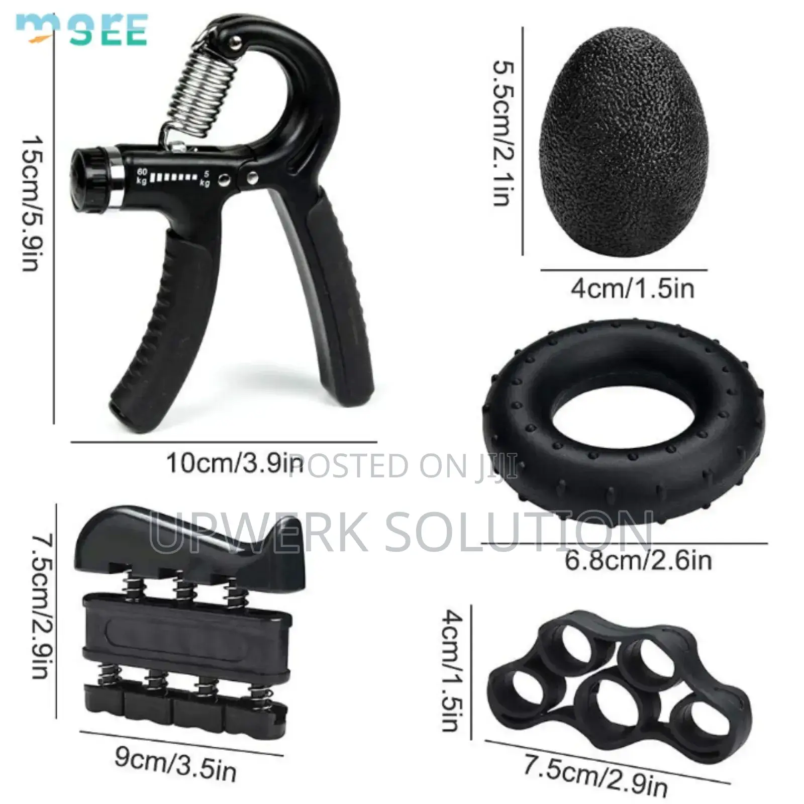 - 5 በ 1 የእጅ ስፖርት መስሪያ