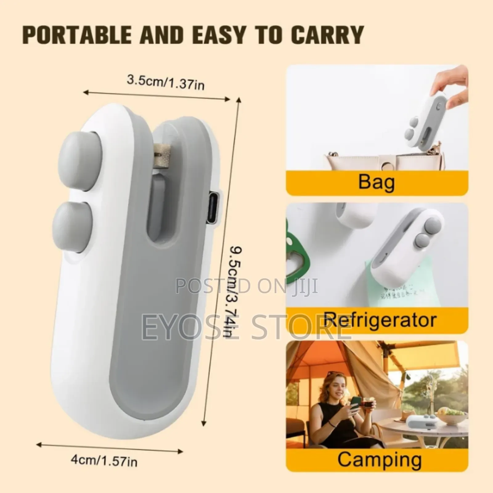 2in1 Portable Sealing Machine