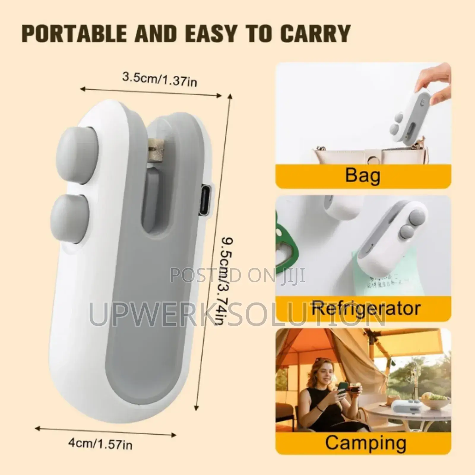 2in1 Portable Sealing Machine