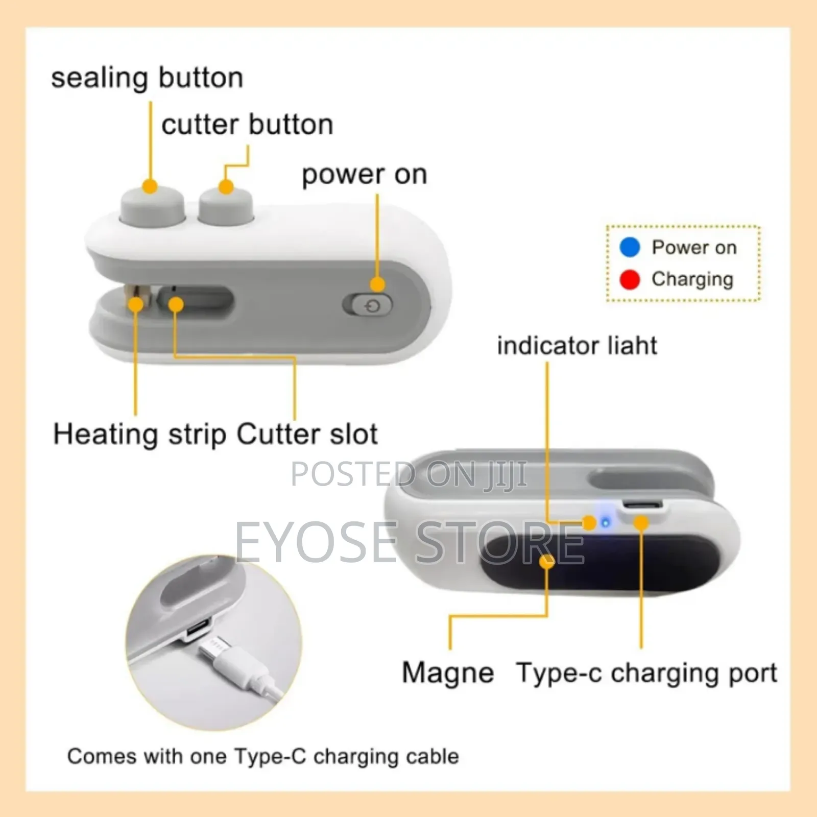 2in1 Portable Sealing Machine
