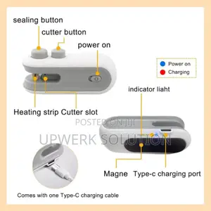 2in1 Portable Sealing Machine