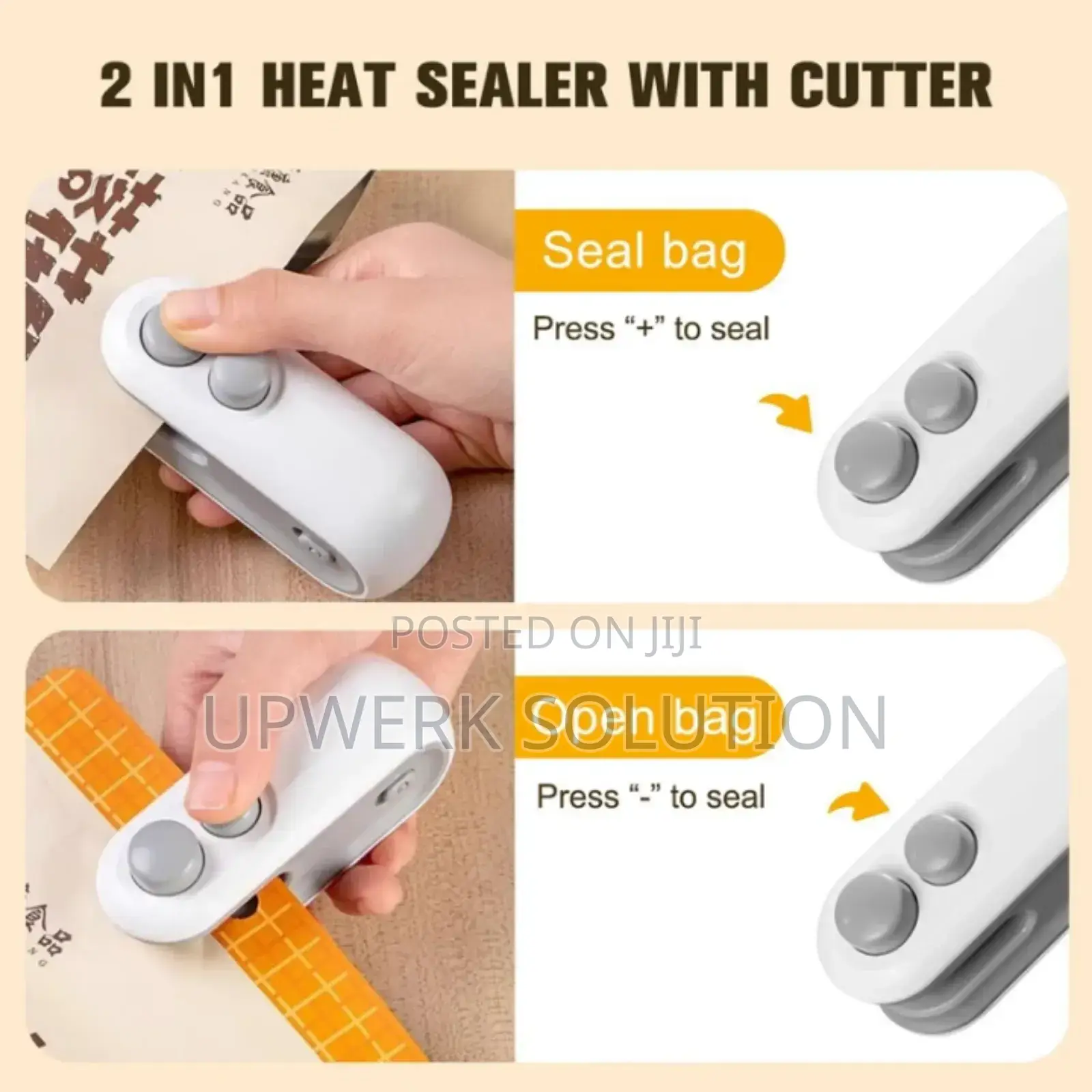 2in1 Portable Sealing Machine