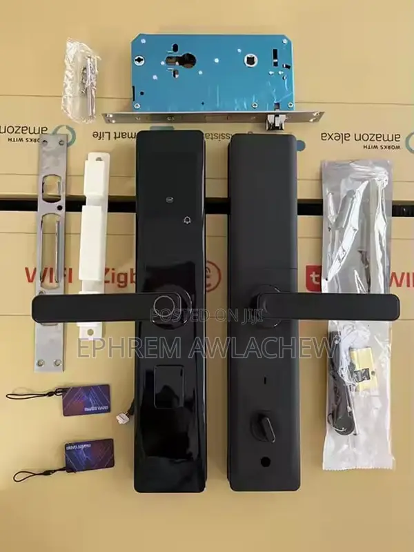 Digital Door Lock With Fiongerprint