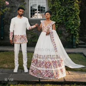 Photo - Traditional Clothes የባህል ልብስ Habesha Kemis ሀበሻ ቀሚስ