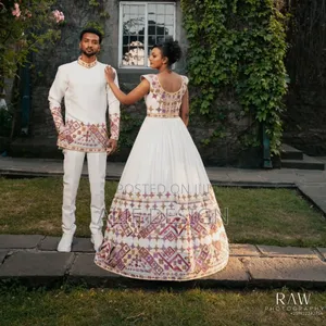 Traditional Clothes የባህል ልብስ Habesha Kemis ሀበሻ ቀሚስ