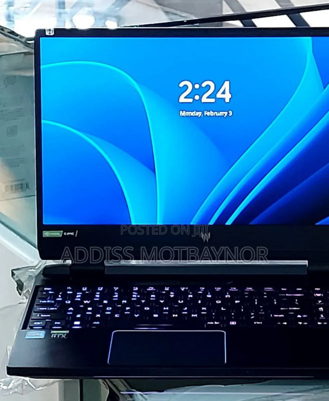 New Laptop Acer Predator Helios 300 16GB Intel Core I7 SSD 1T