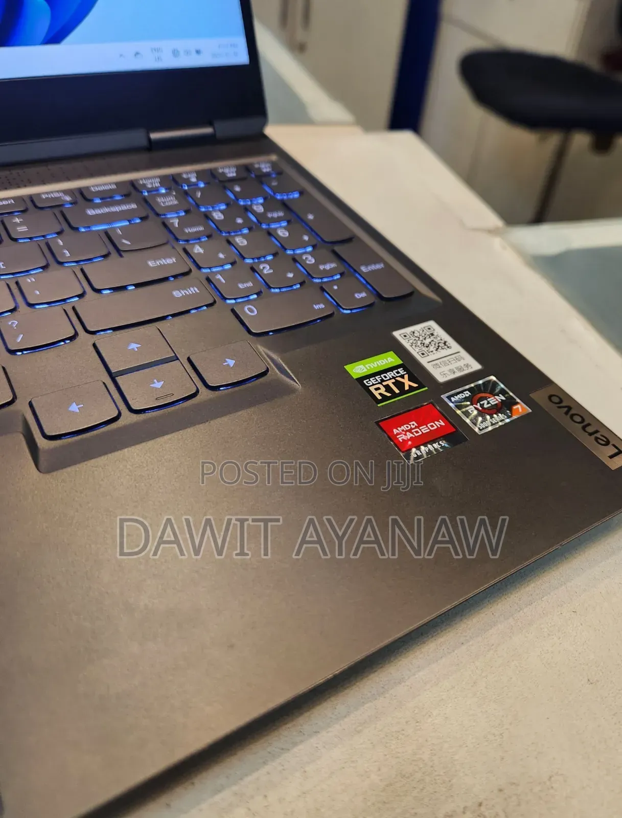 New Laptop Lenovo Legion 5 16GB AMD Ryzen 7 SSD 1T