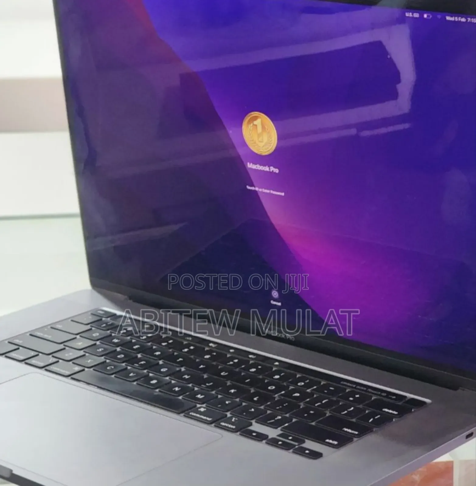 New Laptop Apple MacBook Pro 2019 16GB Intel Core I9 SSD 1T