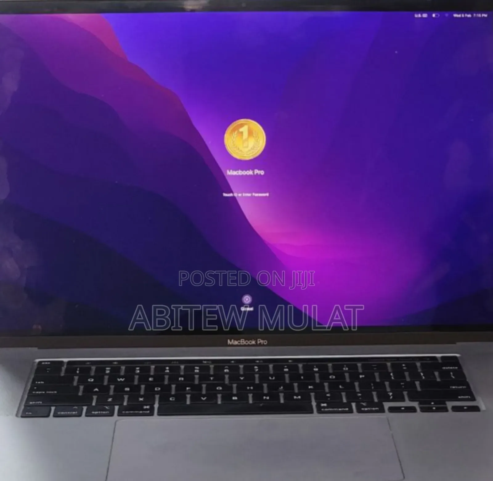 New Laptop Apple MacBook Pro 2019 16GB Intel Core I9 SSD 1T
