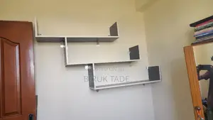 Photo - Gray Mouted Book Shelf 100×25cm