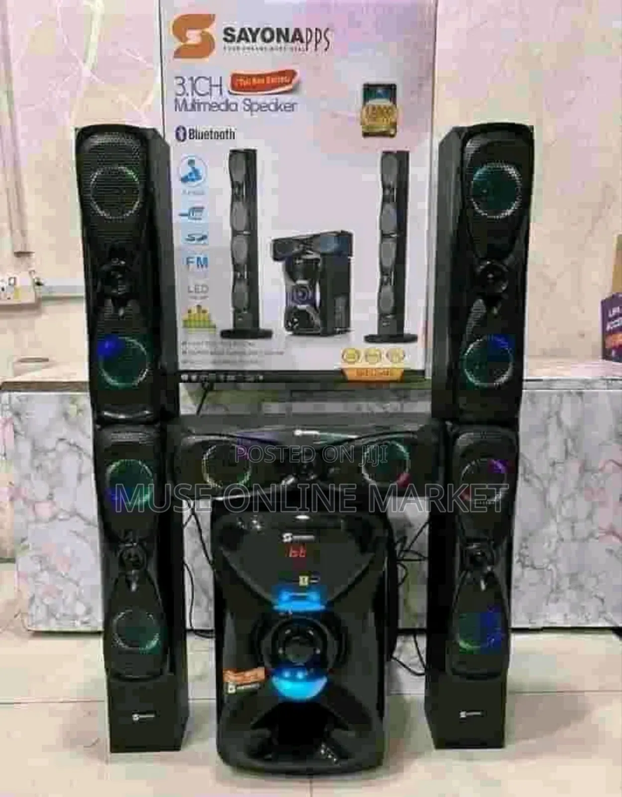 Sayona 3.1 CH Sound System