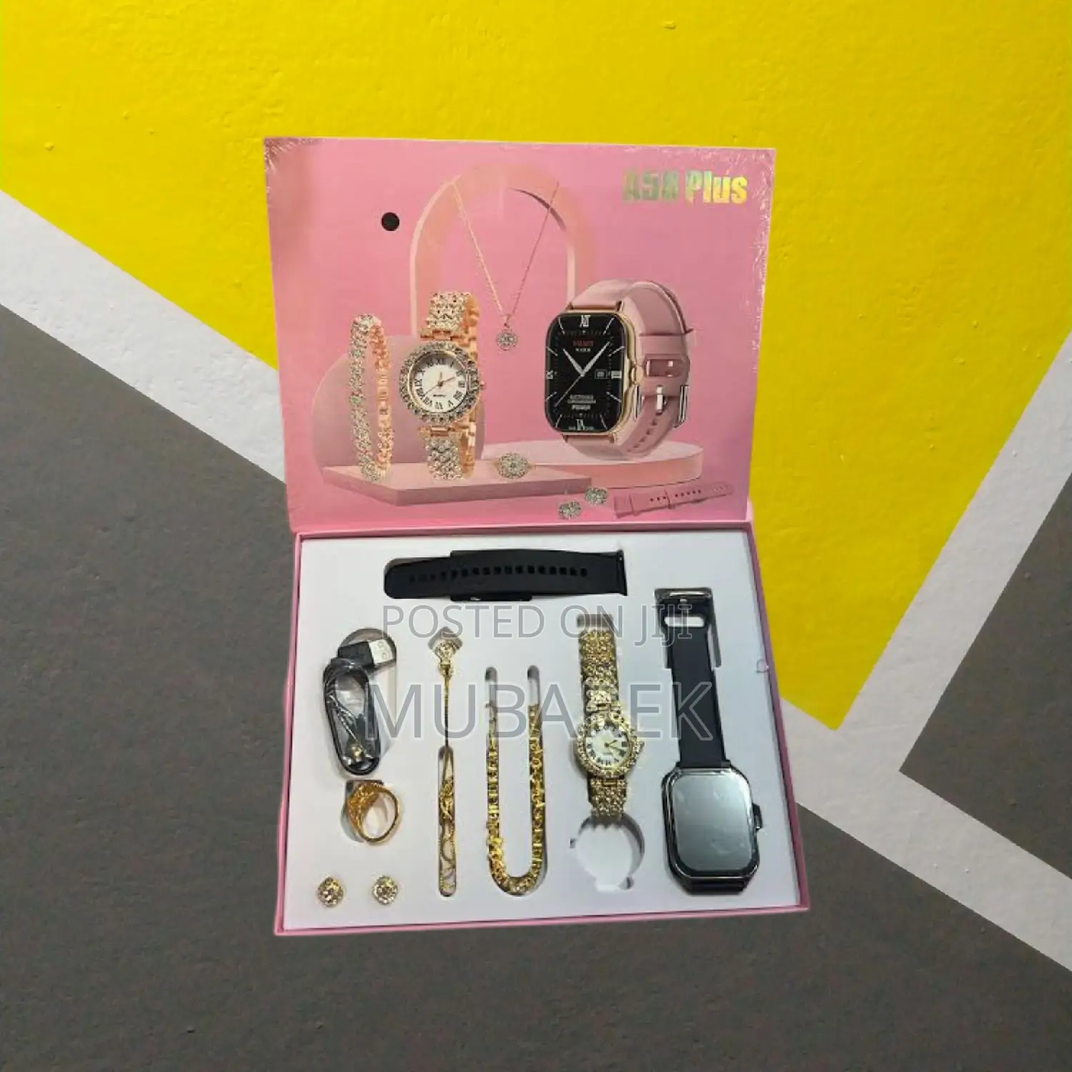 A58 Plus: HD Display Smartwatch