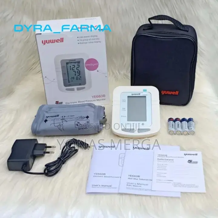 Yuwell Ye660d Digital Blood Pressure Machine•監የደም መለኪያ ማሽንbp