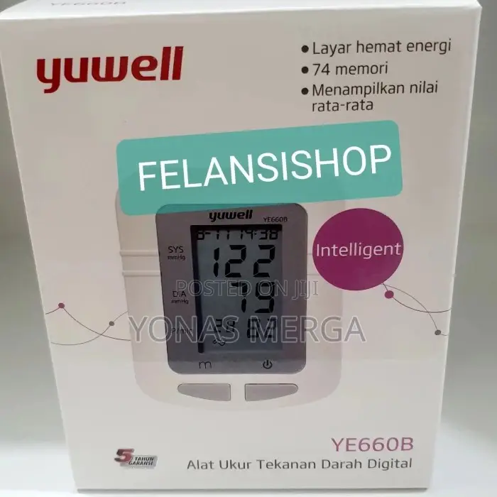 Blood Pressure Monitor\Machine Power With Micro USB (White