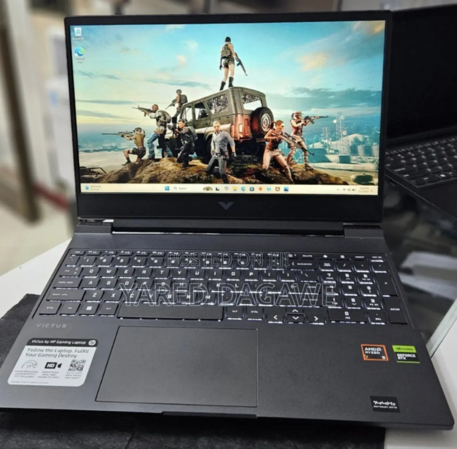 New Laptop HP Victus 16 16GB AMD Ryzen 5 SSD 512GB