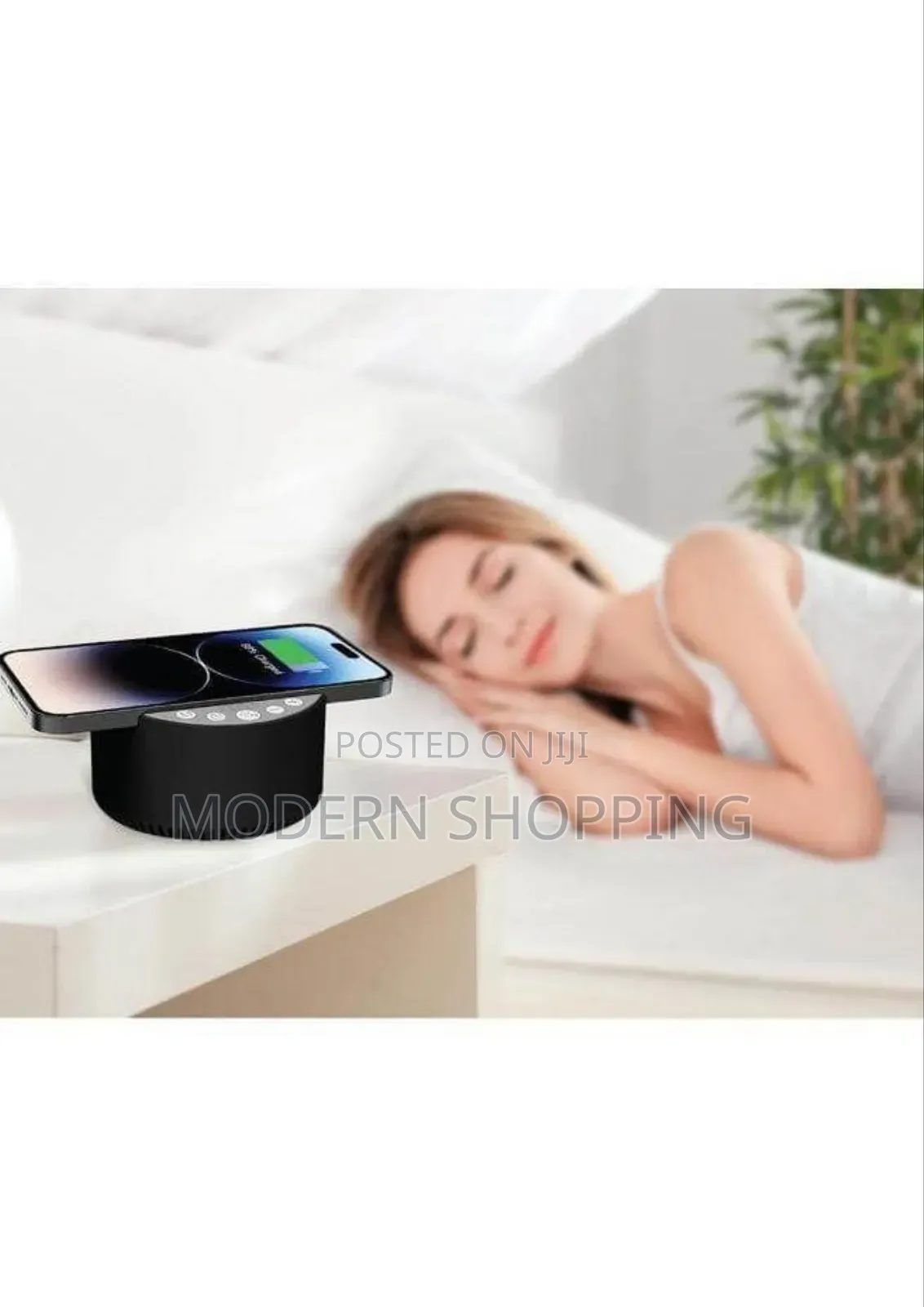 ROVIK 3-in-1 Speaker With Sleep Machine Wireless Charger