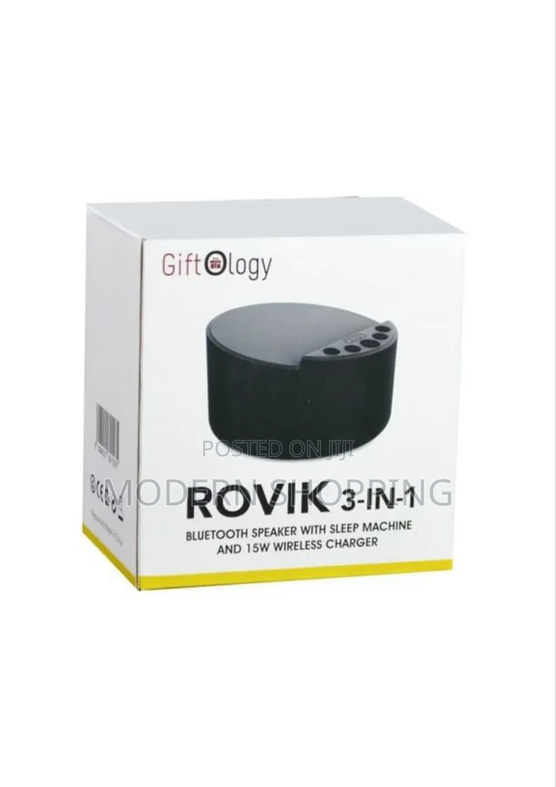 ROVIK 3-in-1 Speaker With Sleep Machine Wireless Charger