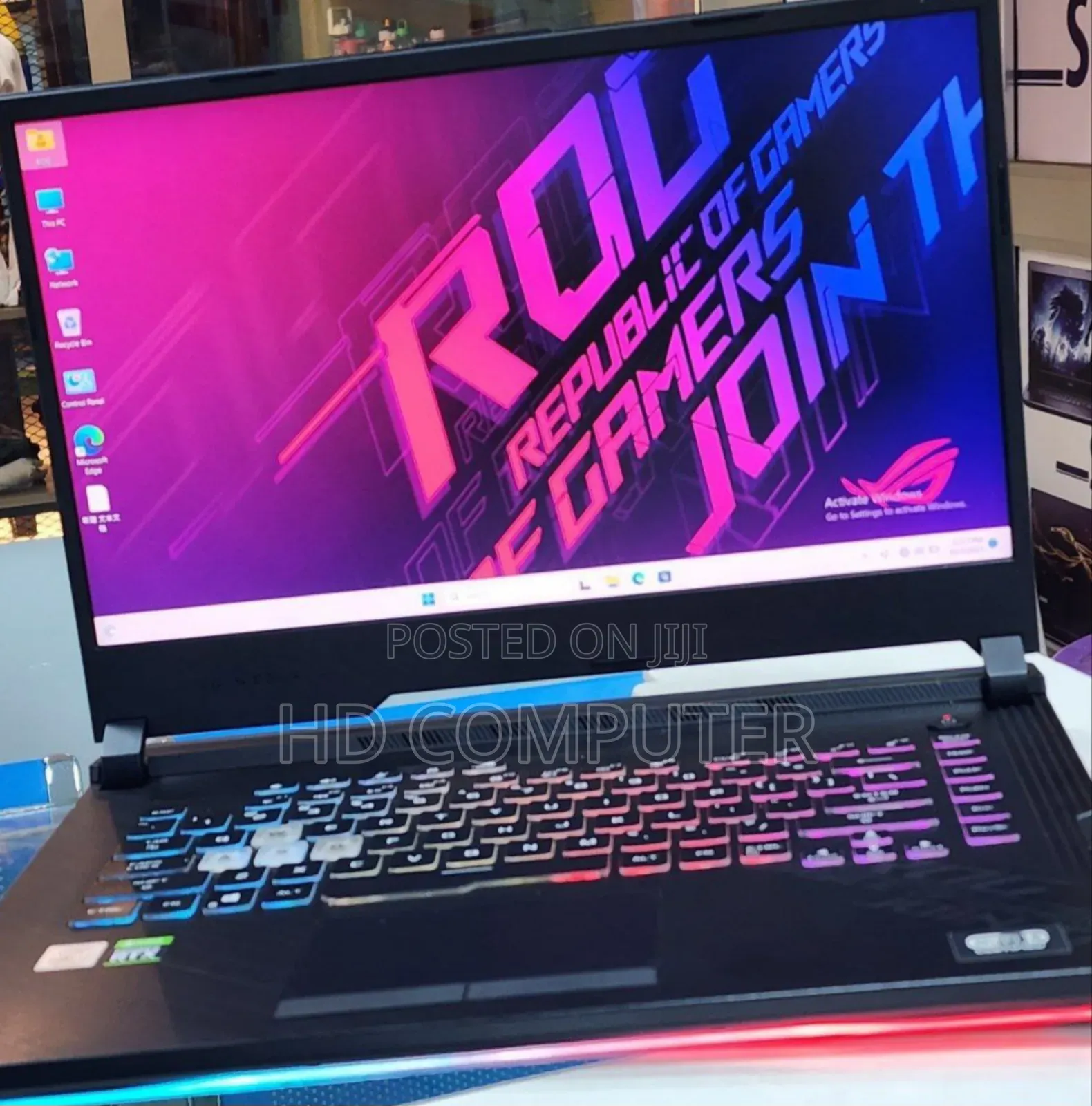 New Laptop Asus ROG Strix G15 16GB Intel Core I7 SSD 512GB