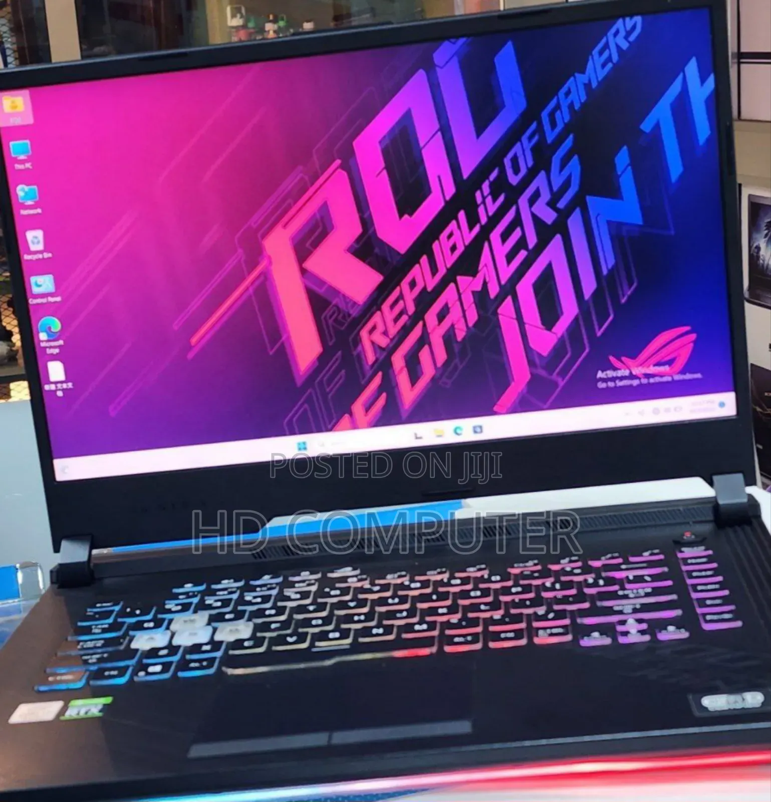 New Laptop Asus ROG Strix G15 16GB Intel Core I7 SSD 512GB