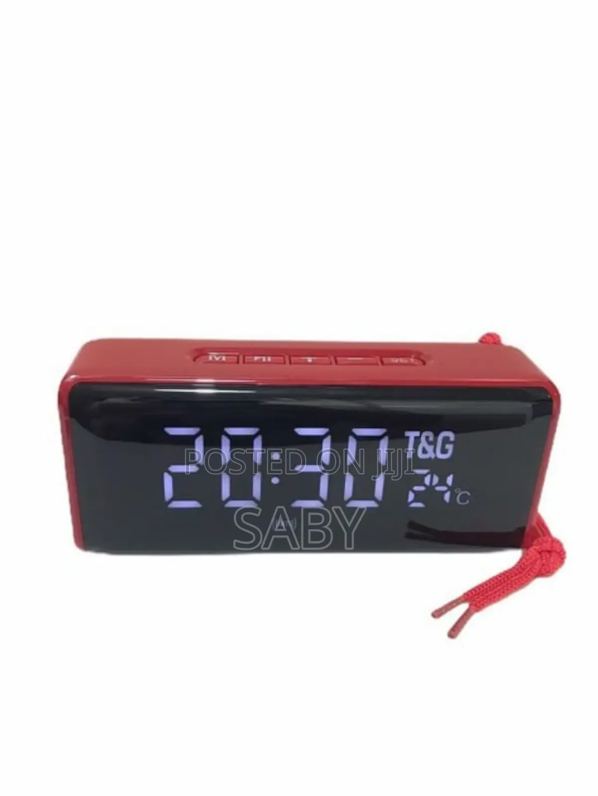 Wireless Bluetooth Speaker With Digital Alarm Clock