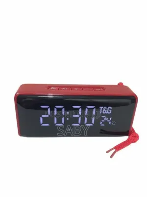 Wireless Bluetooth Speaker With Digital Alarm Clock