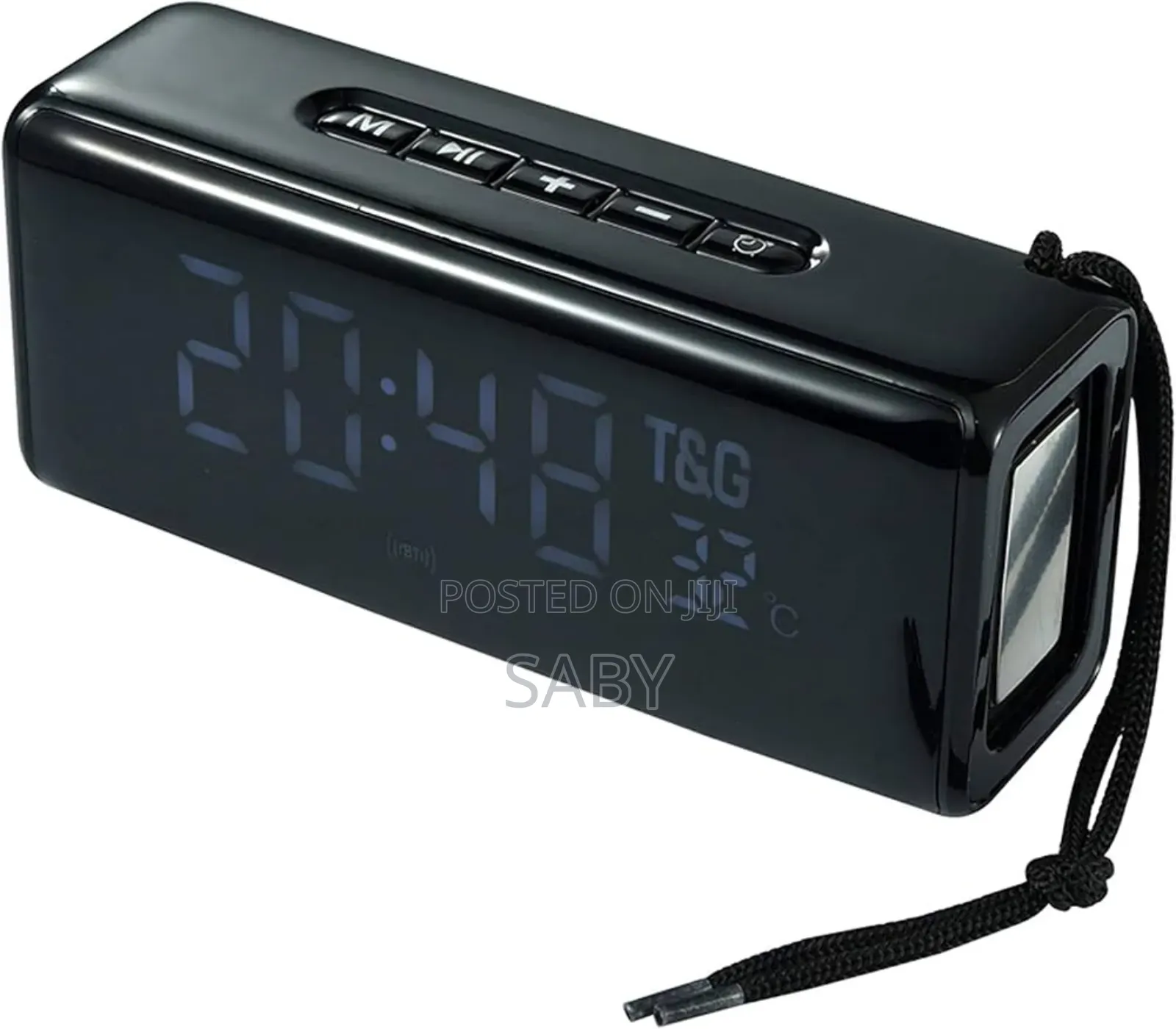 Wireless Bluetooth Speaker With Digital Alarm Clock