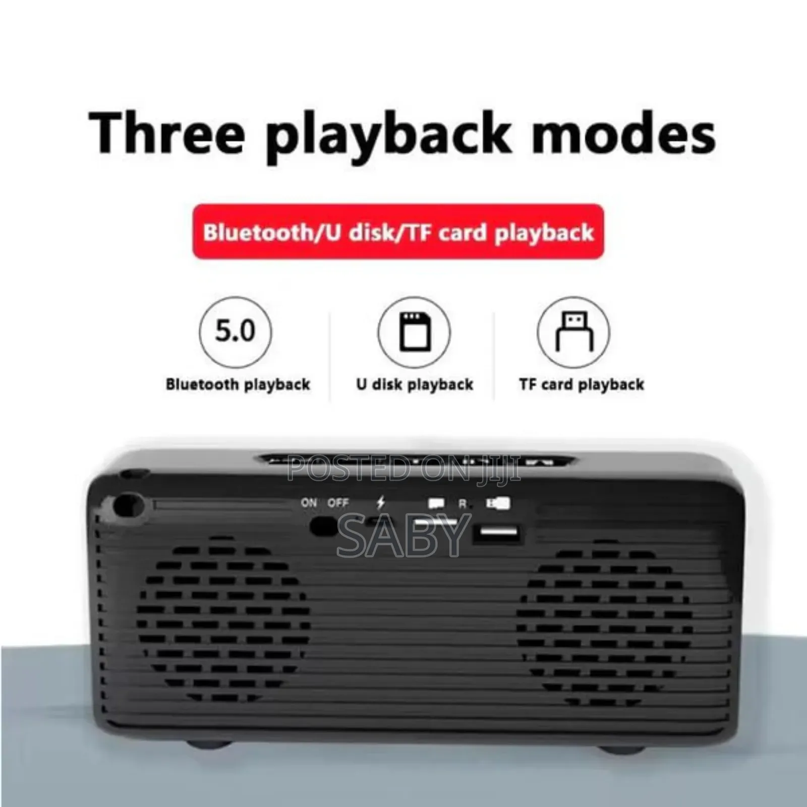 Wireless Bluetooth Speaker With Digital Alarm Clock