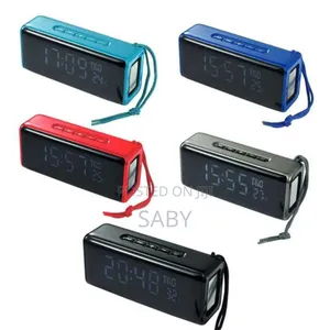 Wireless Bluetooth Speaker With Digital Alarm Clock