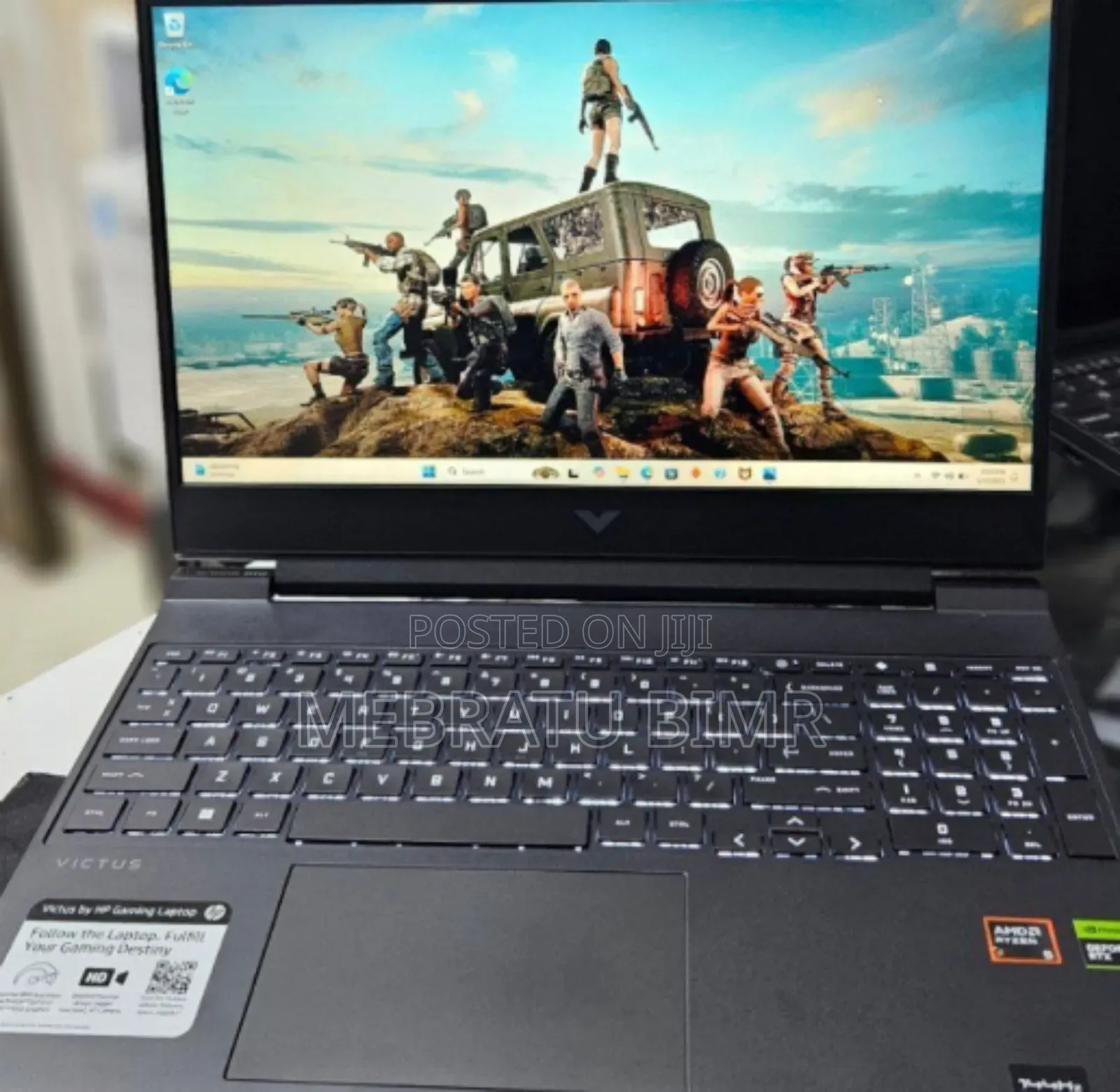 New Laptop HP Victus 15 16GB AMD Ryzen 5 SSD 512GB