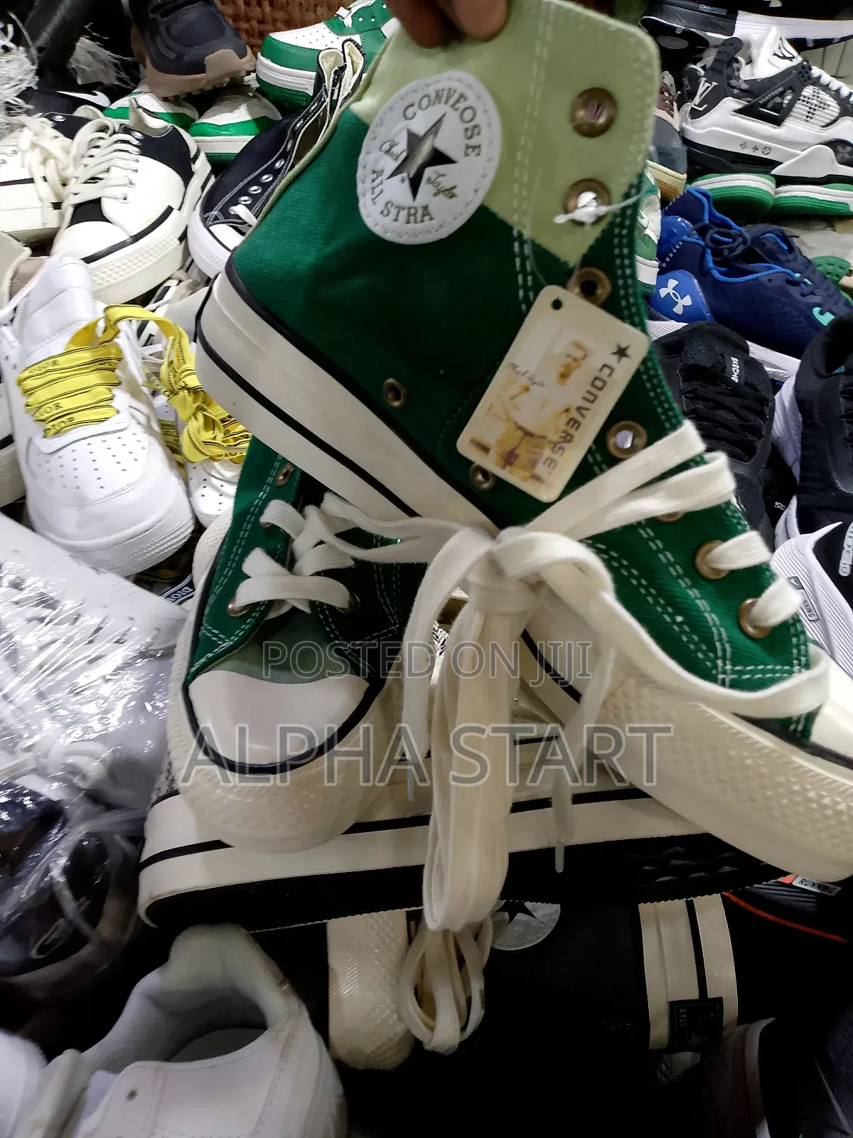Converse All Star Green Very Good Quality Shoes for You