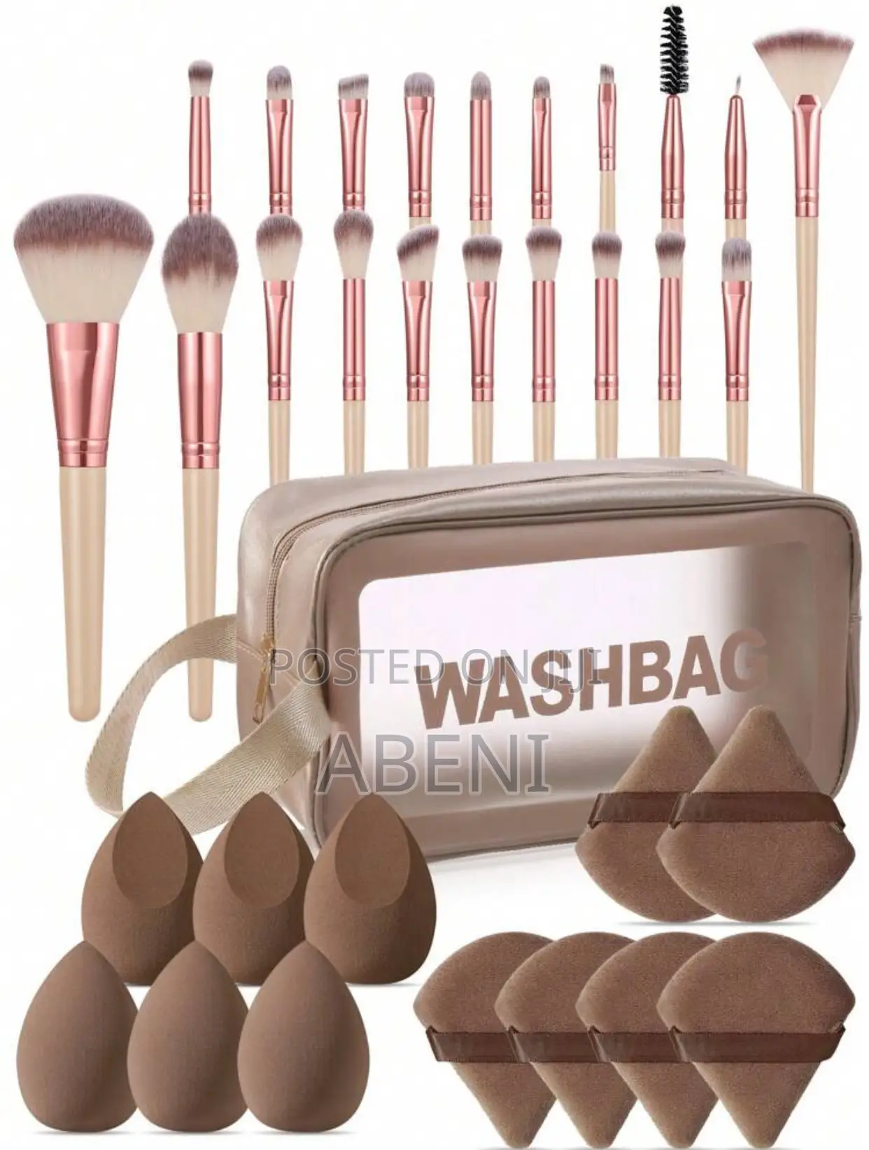 33pcs Full Makeup Equipment Sets